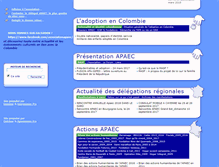 Tablet Screenshot of apaec.org
